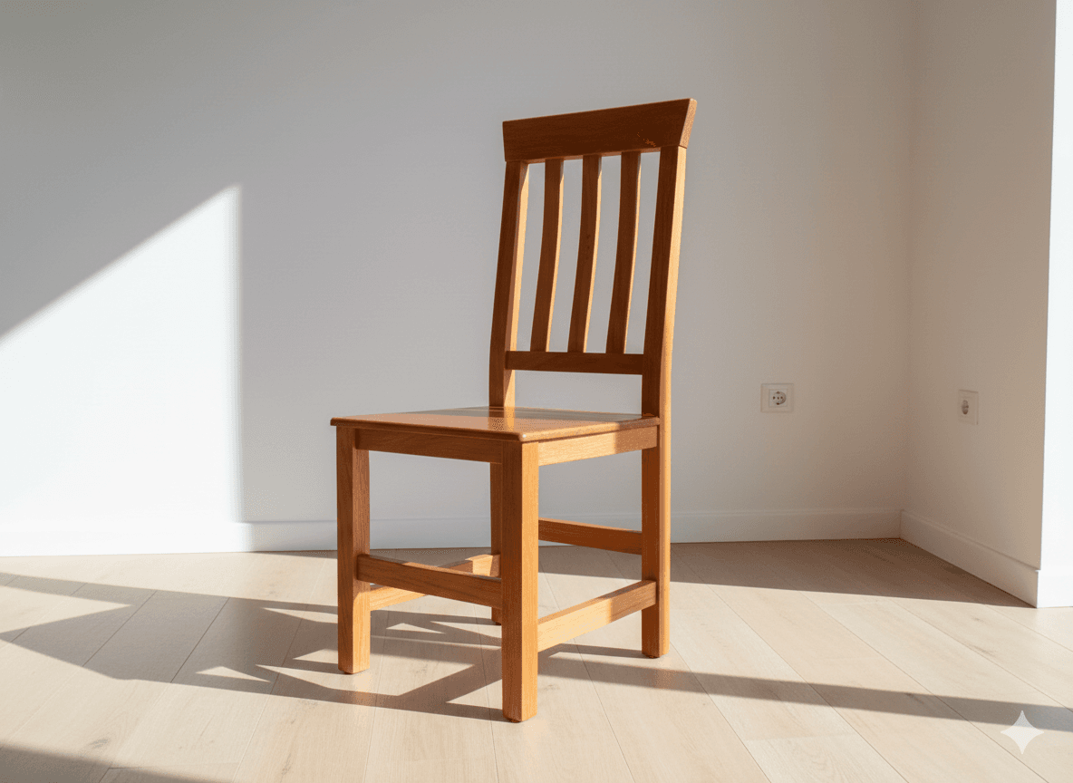 Silla Aurelia de Madera Maciza para Comedor