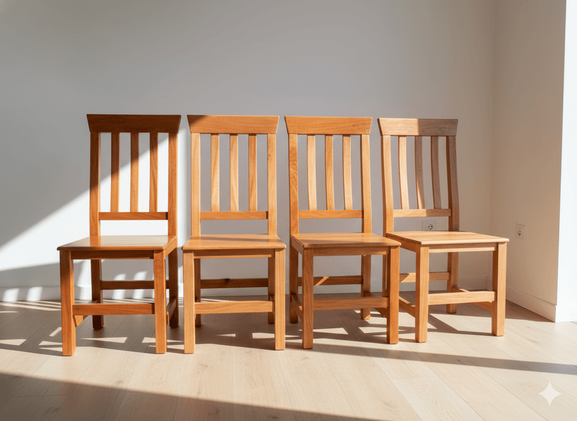 Silla Aurelia de Madera Maciza para Comedor 1