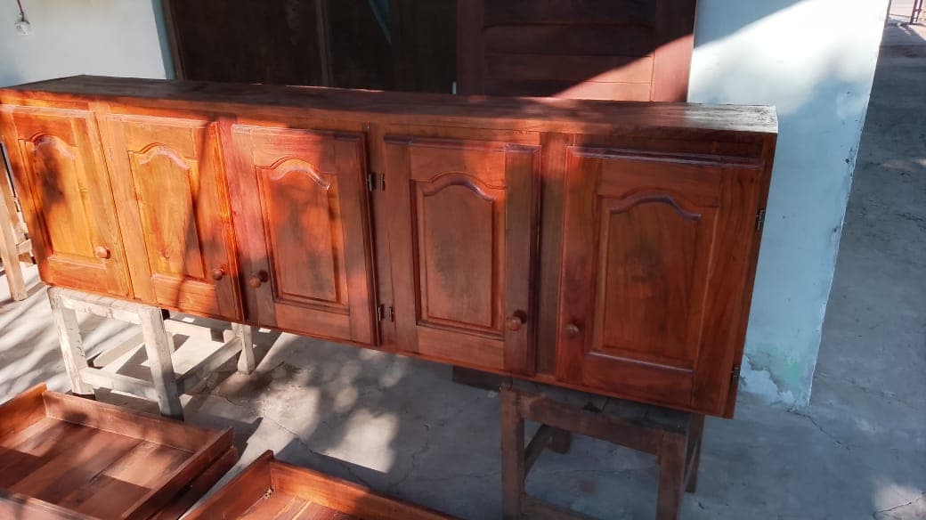 Alacena de Algarrobo Macizo para Cocina o Comedor 2