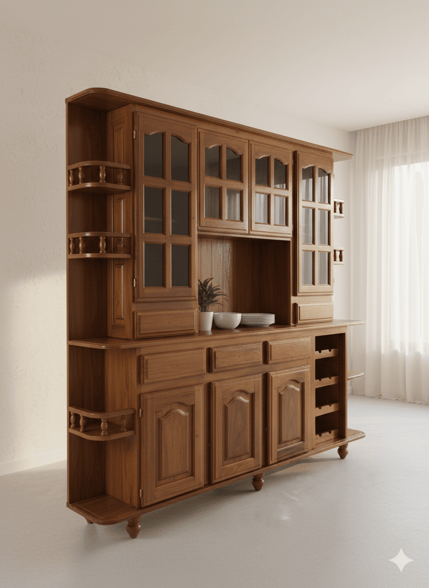 Modular Recto de Algarrobo Macizo