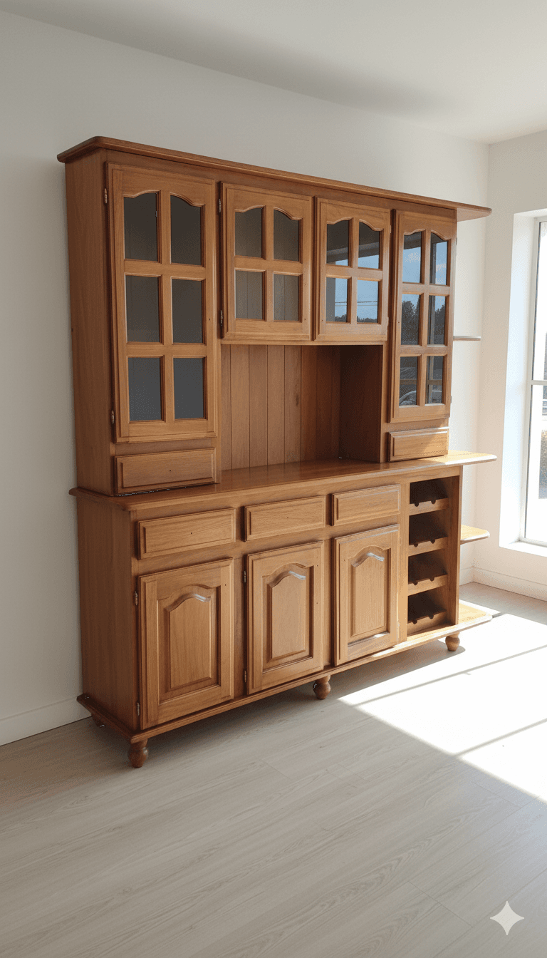 Modular Recto de Algarrobo Macizo 3